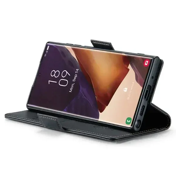 Puzdro na Samsung Galaxy Note 20 Ultra CASEME smooth čierne