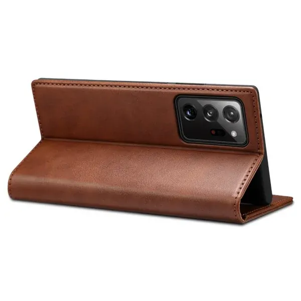 Puzdro na Samsung Galaxy Note 20 Ultra SUTENI hnedé