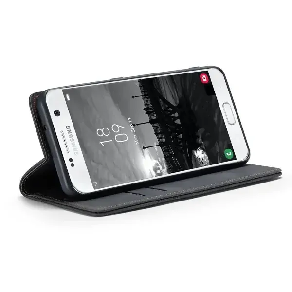 Puzdro na Samsung Galaxy S7 Edge CASEME čierne