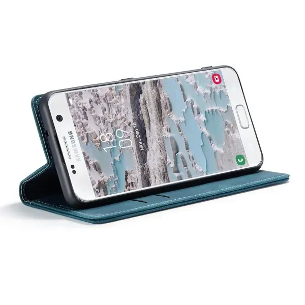 Puzdro na Samsung Galaxy S7 Edge CASEME modré
