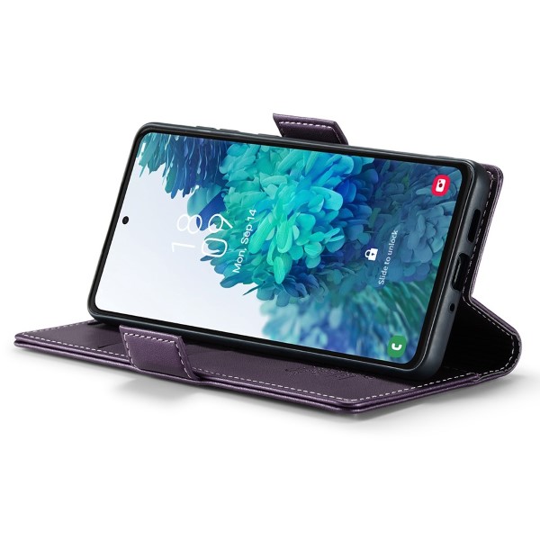 Pouzdro na Samsung Galaxy S20 FE CASEME smooth fialové
