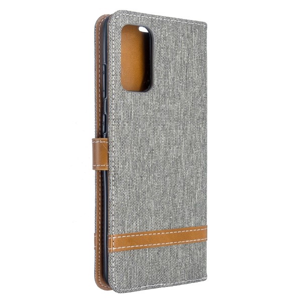 Puzdro na Samsung Galaxy S20 Plus Jeans sivé