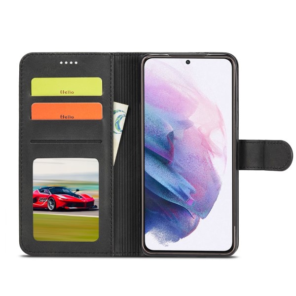 Puzdro LC.IMEEKE pre Samsung Galaxy S21 čierne