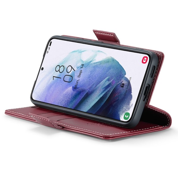 Puzdro na Samsung Galaxy S21 Plus CASEME smooth červené