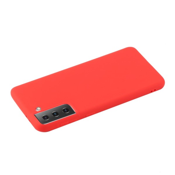 Kryt na Samsung Galaxy S21 Plus Silikónový červený