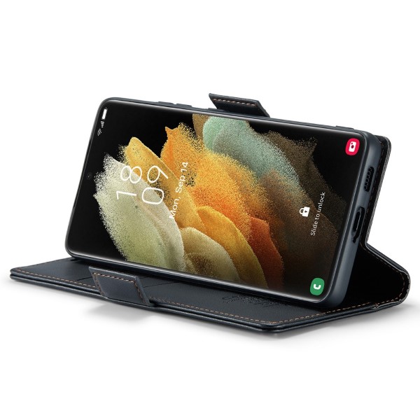 Puzdro na Samsung Galaxy S21 Ultra CASEME smooth čierne