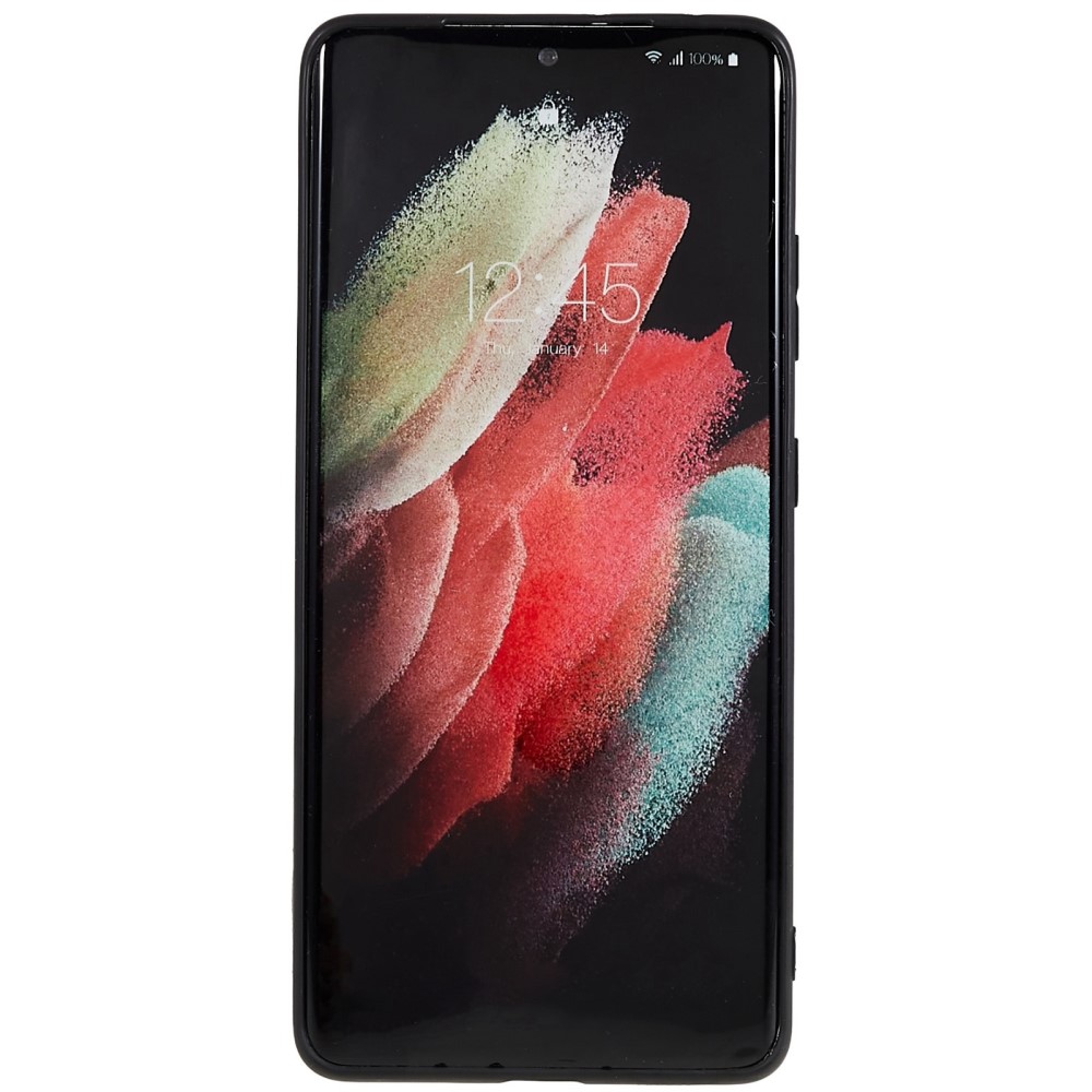 Kryt na Samsung Galaxy S21 Ultra Silikónový čierny