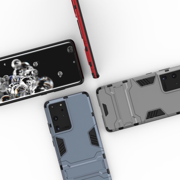 Kryt na Samsung Galaxy S21 Ultra odolný Hybrid modrý