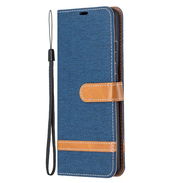 Puzdro na Samsung Galaxy S21 Ultra Jeans modré