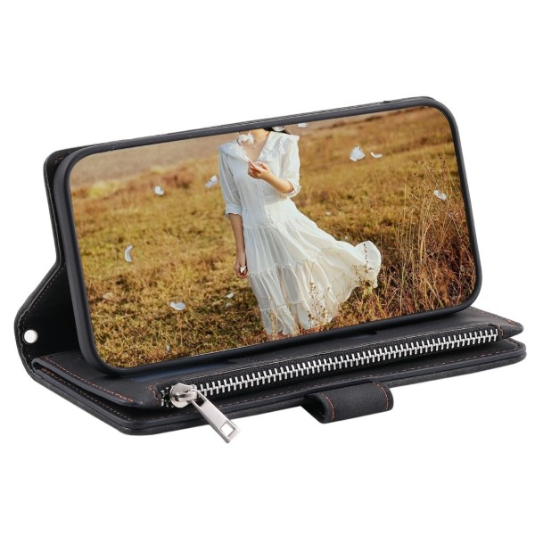 Puzdro na Samsung Galaxy S21 FE Luxury Double Layer čierne