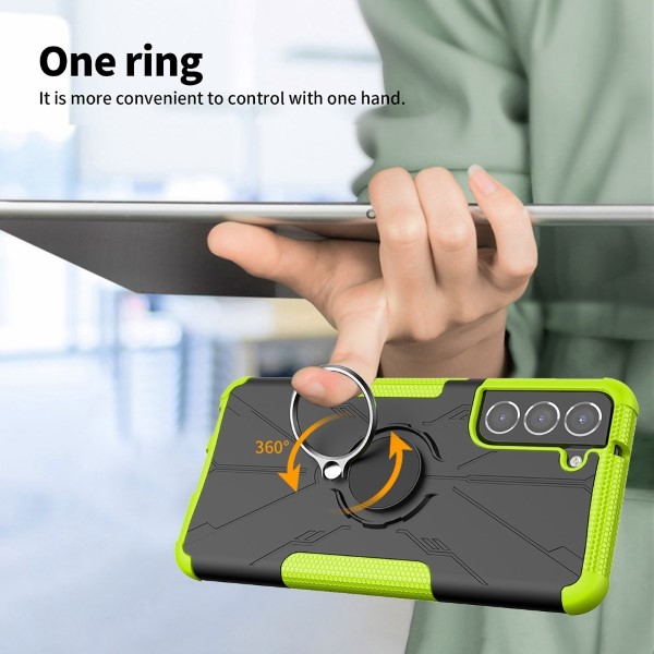 Kryt na Samsung Galaxy S21 FE odolný Tire zelený