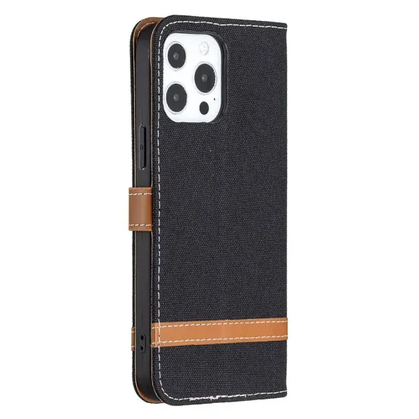 Púzdro na iPhone 13 Pro Max Jeans čierne