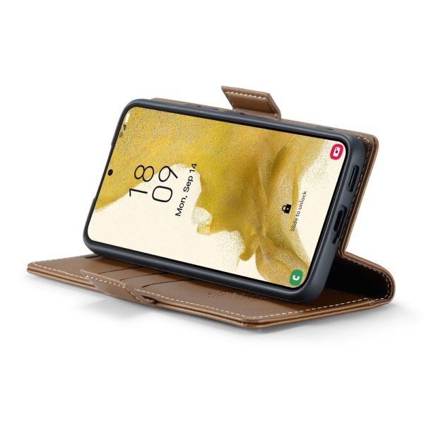 Puzdro na Samsung Galaxy S22 Plus CASEME smooth hnedé