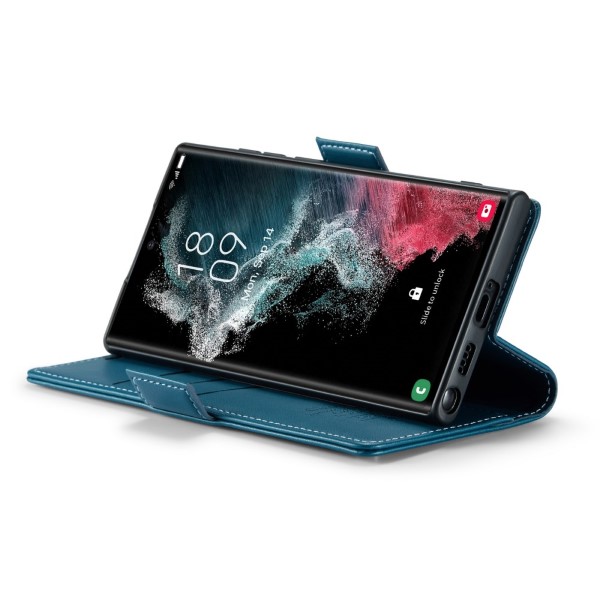 Puzdro na Samsung Galaxy S22 Ultra CASEME smooth modré