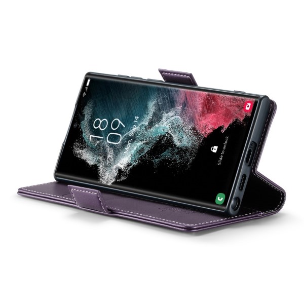Puzdro na Samsung Galaxy S22 Ultra CASEME smooth fialové