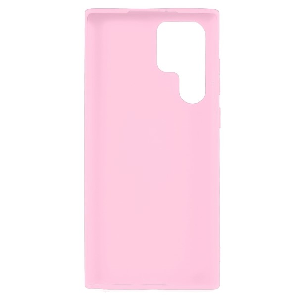 Kryt na Samsung Galaxy S22 Ultra Silikónový ružový