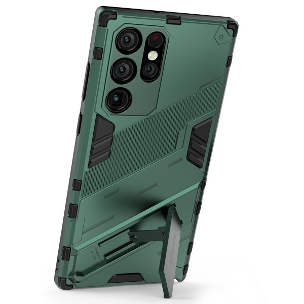 Kryt na Samsung Galaxy S22 Ultra odolný Shockproof zelený
