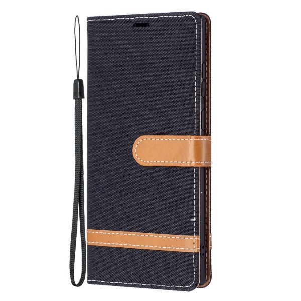Puzdro na Samsung Galaxy S22 Ultra Jeans čierne
