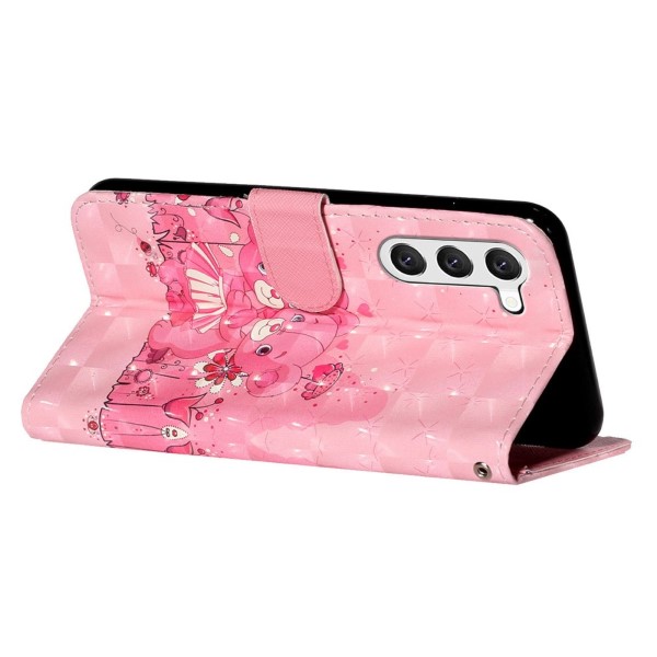 Puzdro na Samsung Galaxy S23 Medvedík ružové