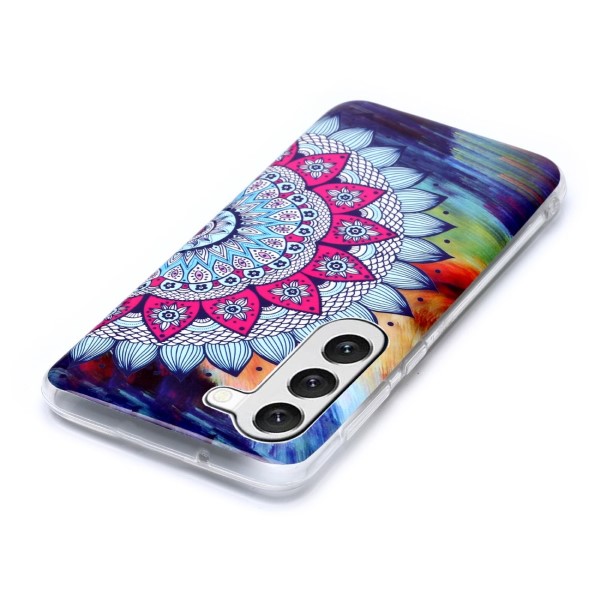 Kryt na Samsung Galaxy S23 svietiaci Mandala