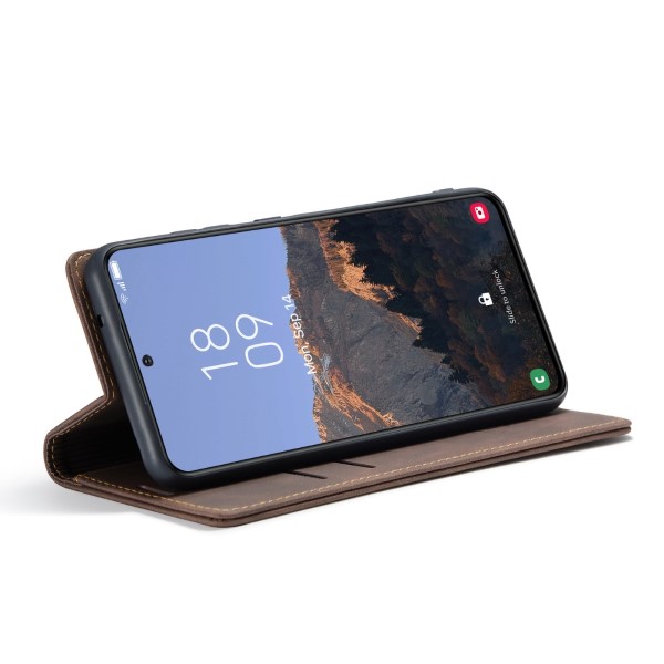 Puzdro na Samsung Galaxy S23 Plus CASEME hnedé