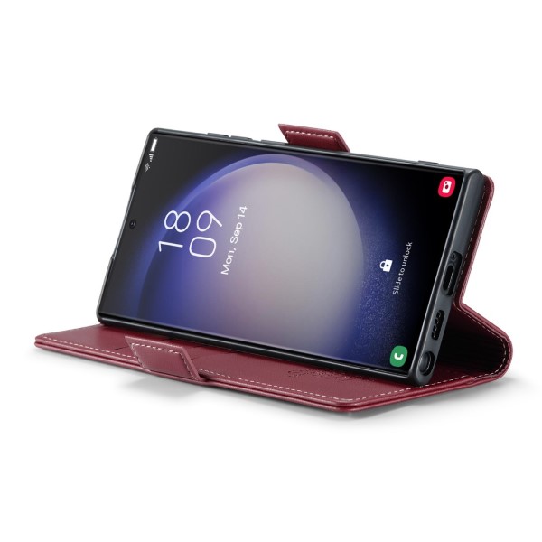 Puzdro na Samsung Galaxy S23 Ultra CASEME smooth červené