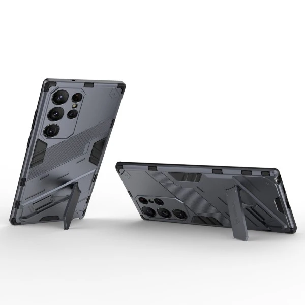 Kryt na Samsung Galaxy S23 Ultra odolný Shockproof sivý