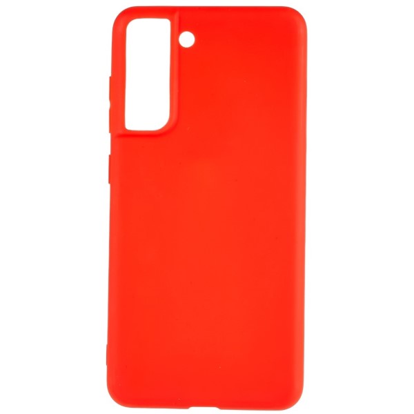 Kryt na Samsung Galaxy S21 FE gumový červený