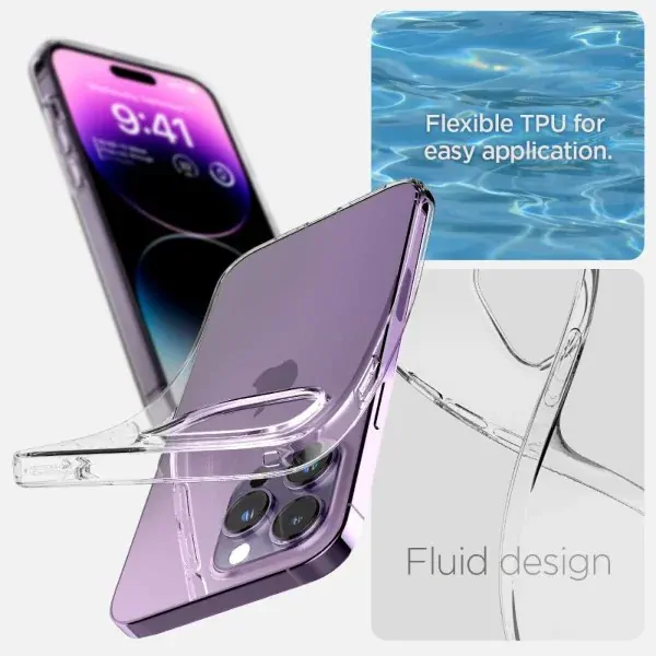 Kryt na iPhone 15 Pro Max gumový Premium číry