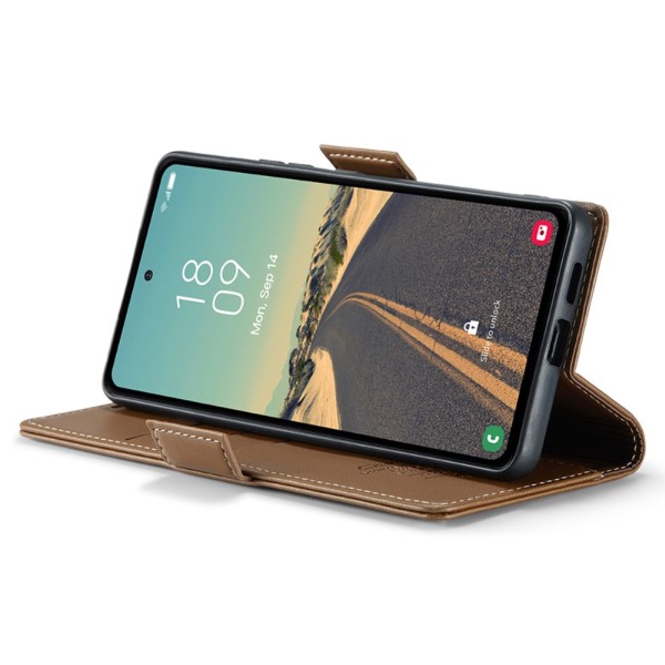 Puzdro na Samsung Galaxy S23 FE CASEME smooth hnedé