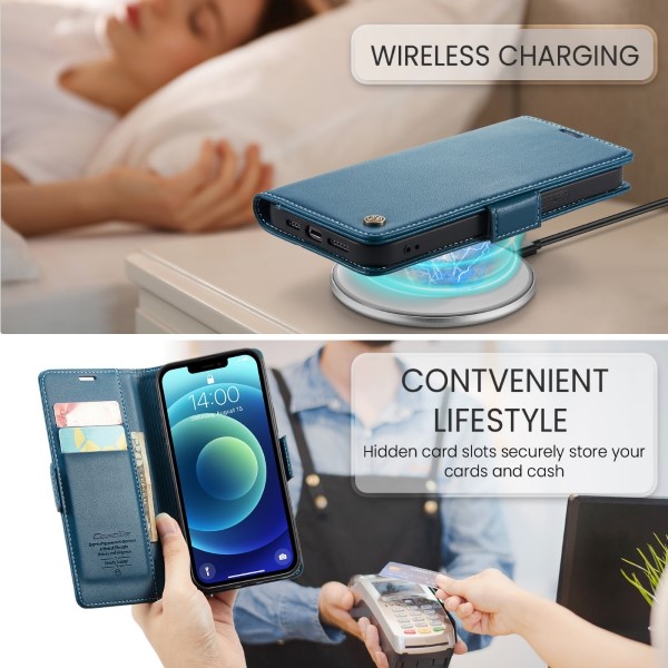 Púzdro pre iPhone 12 Mini CASEME Smooth modré