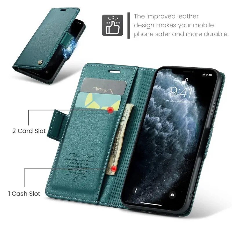 Púzdro pre iPhone 11 Pro CASEME smooth zelené