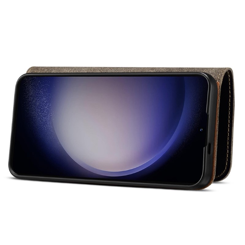 Puzdro kožené Denior na Samsung Galaxy S24 Ultra modré