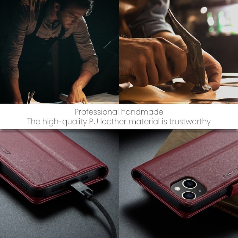 Púzdro na iPhone 14 CASEME Smooth červené