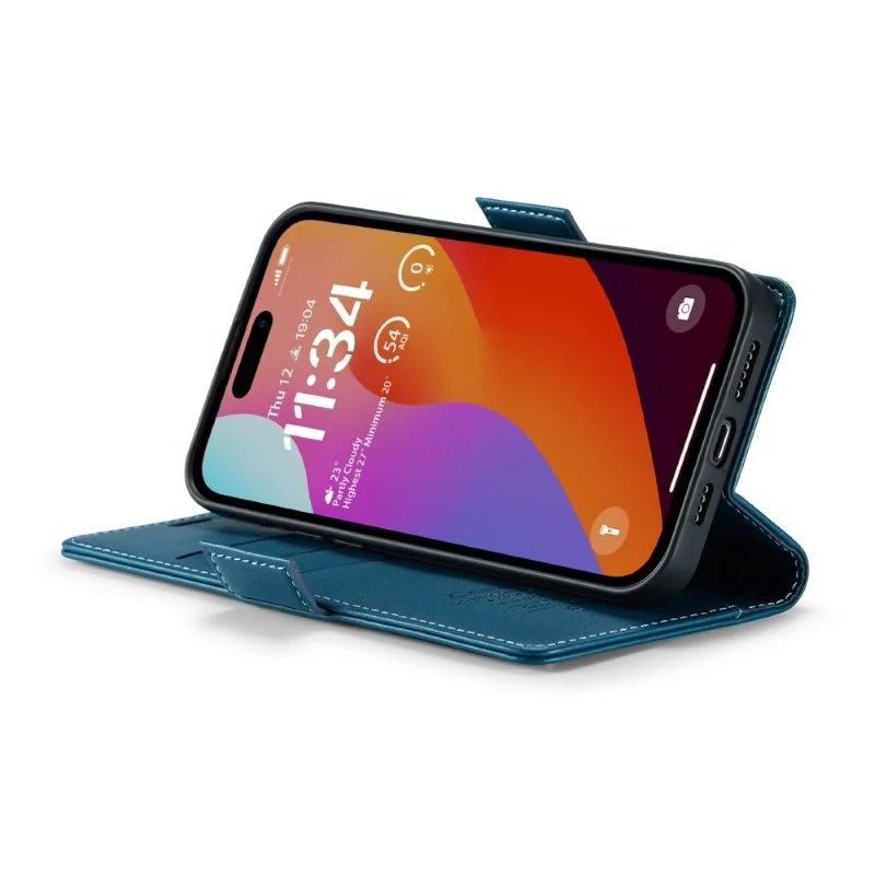 Púzdro na iPhone 16 Pro Max CASEME Smooth modré