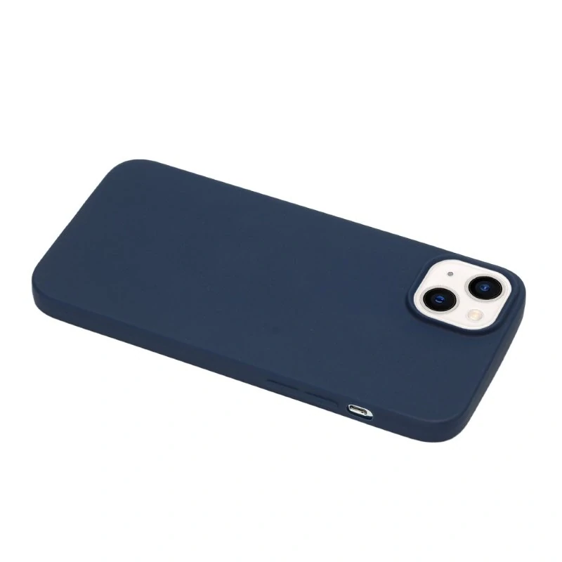 Kryt na iPhone 15 gumový Premium tmavomodrý