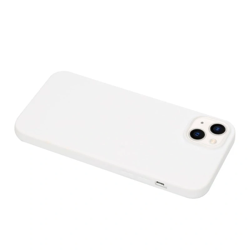 Kryt na iPhone 15 gumový Premium biely