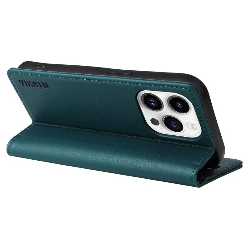 Puzdro na iPhone 15 Pro YIKATU zelené