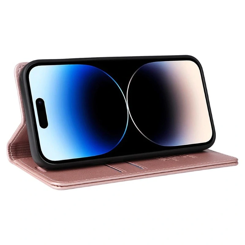 Puzdro na iPhone 15 Pro YIKATU ružové