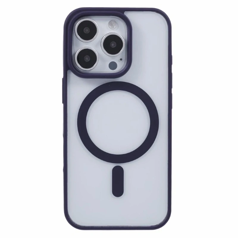 Kryt na iPhone 16 Pro Max matný s podporou MagSafe fialový