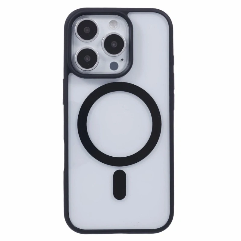 Kryt na iPhone 16 Pro matný s podporou MagSafe čierny