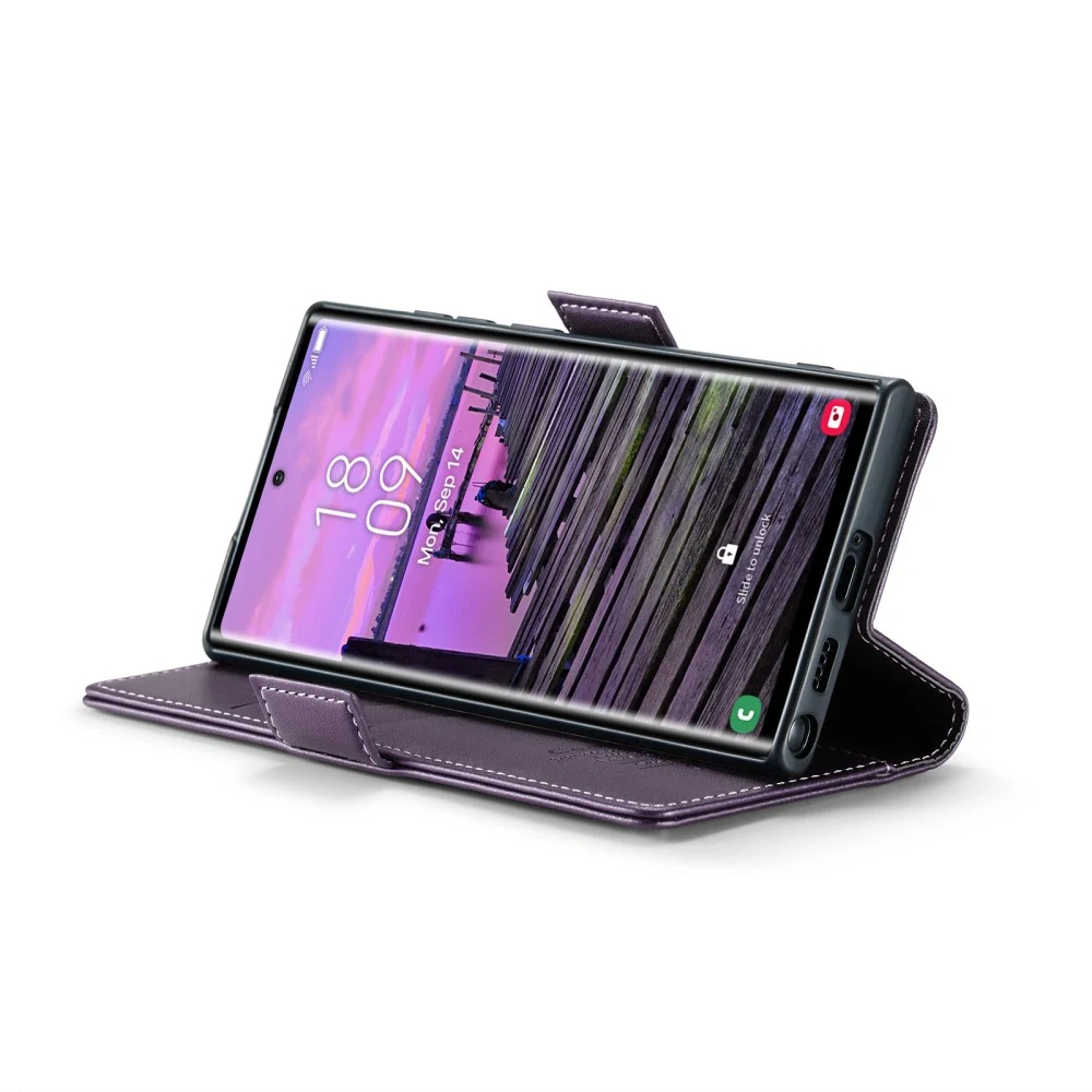 Puzdro na Samsung Galaxy S25 Ultra CASEME smooth fialové