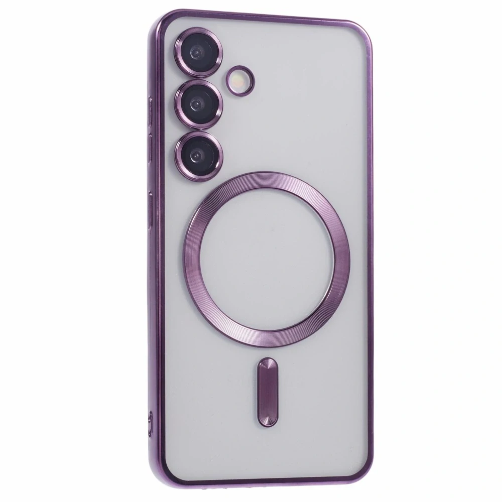 Kryt na Samsung Galaxy S24 s podporou MAGSAFE fialový