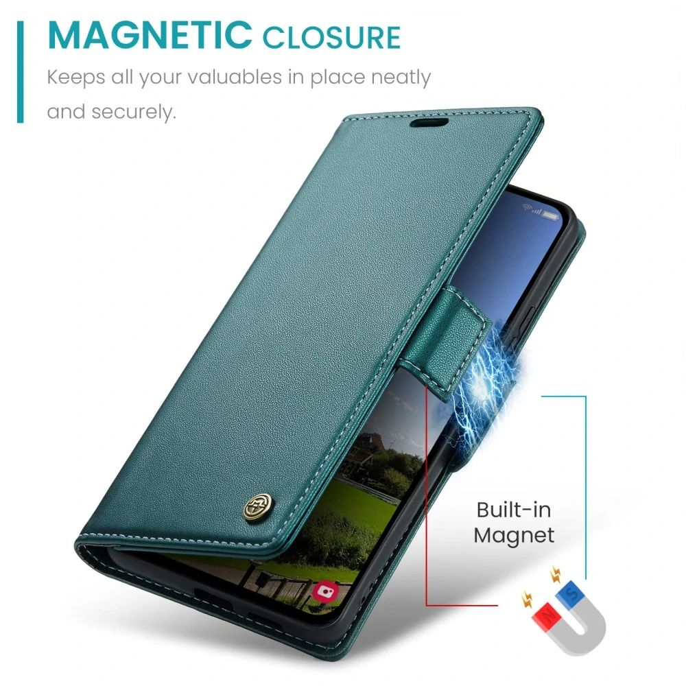 Puzdro na Samsung Galaxy S25+ CASEME smooth zelené