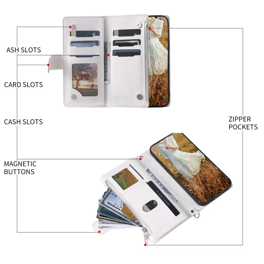 Puzdro na Samsung Galaxy S25+ Luxury Double Layer biele
