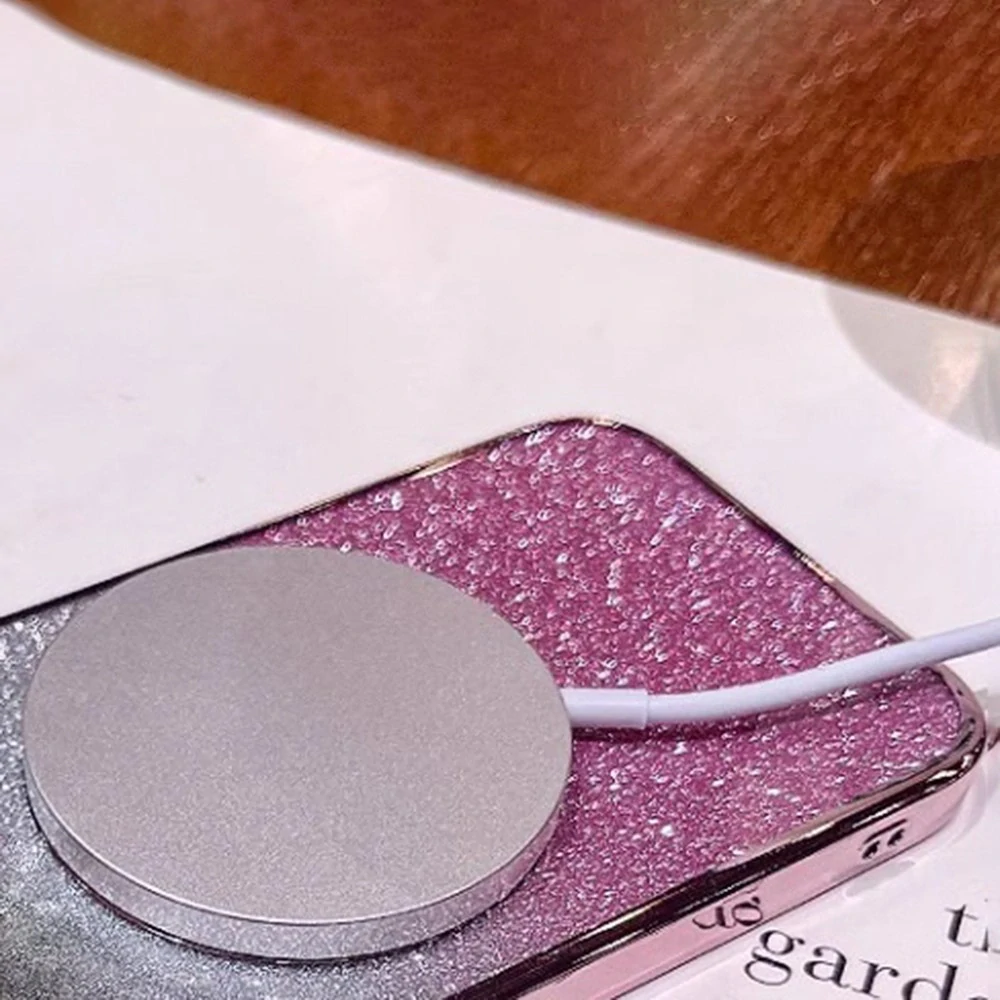 Kryt na Samsung Galaxy S25+ Glitter Magsafe fialový