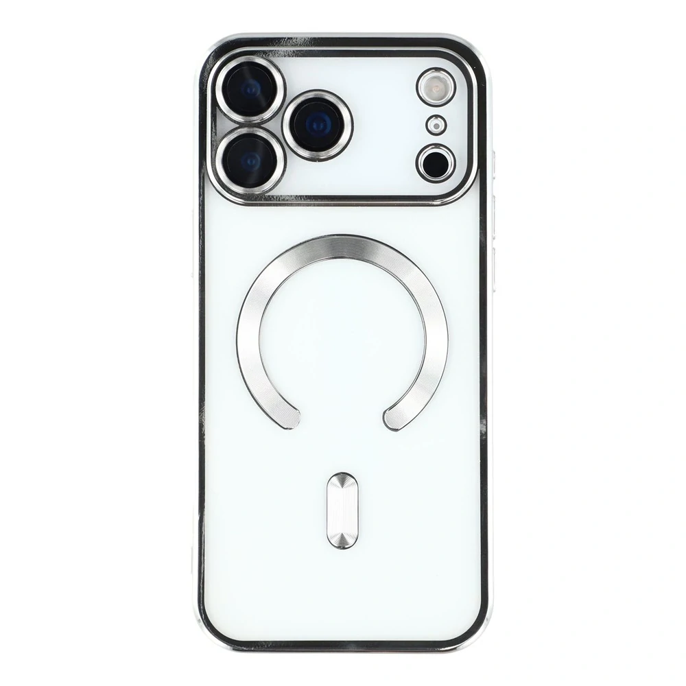 Kryt na iPhone 17 Pro s podporou MAGSAFE strieborný