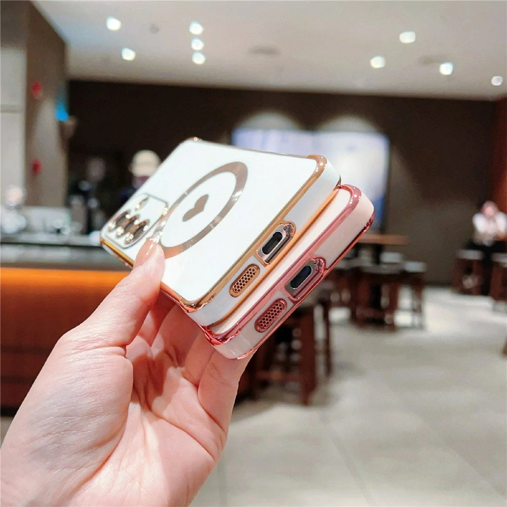 Kryt na Samsung Galaxy S26 Srdiečko s podporou MagSafe svetlo fialový