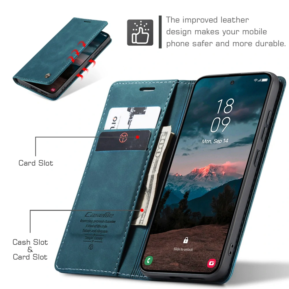 Puzdro na Samsung Galaxy S26 CASEME modré