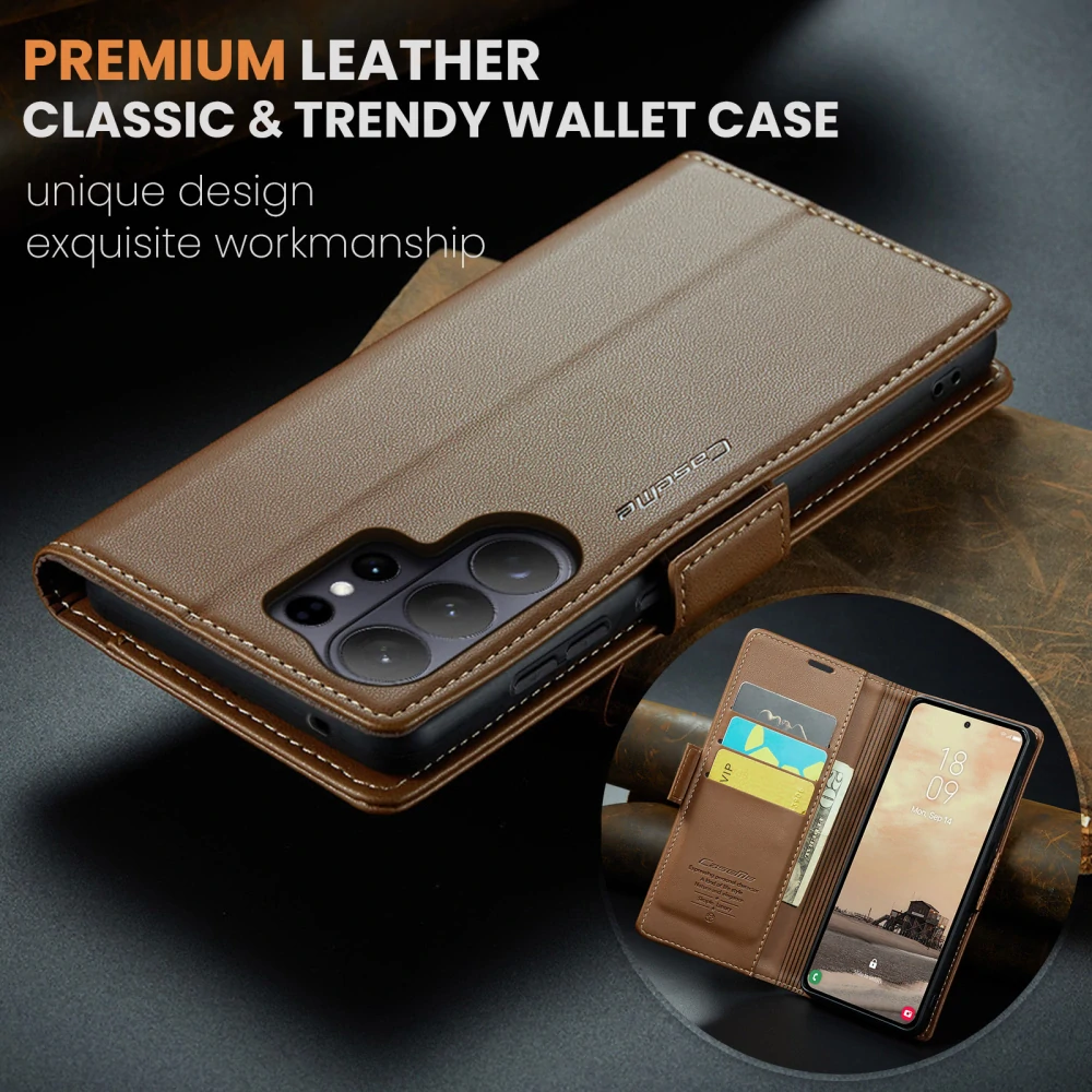 Puzdro na Samsung Galaxy S26 Ultra CASEME smooth modré